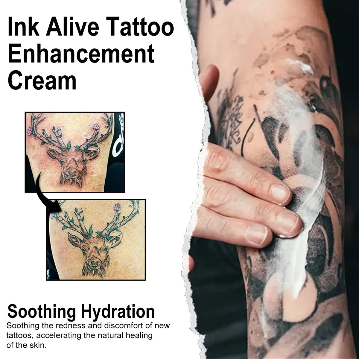 EELHOE Tattoo Repair Cream Tattoo Nourishing Moisturizing