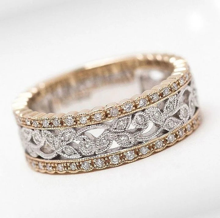 Hollow Flower Index Finger Ring