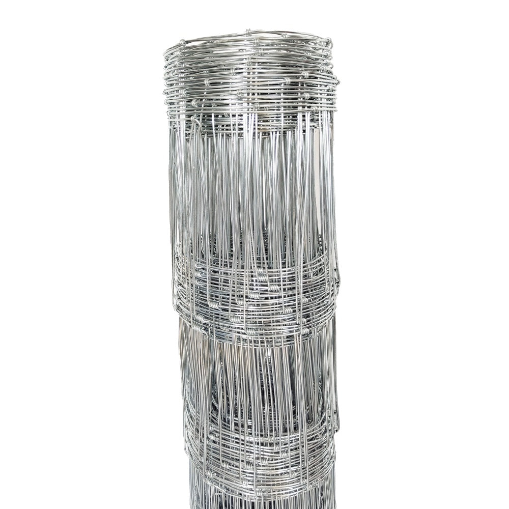 Farm Fence 5ft X 164ft 13Gauge Heavy Zinc Coating Cattle Fence,Galvanized Field Wire Fencing Deer Fence,Goat Fence,Hog Wire Fencing For Yard Livestock & Animals Protection
