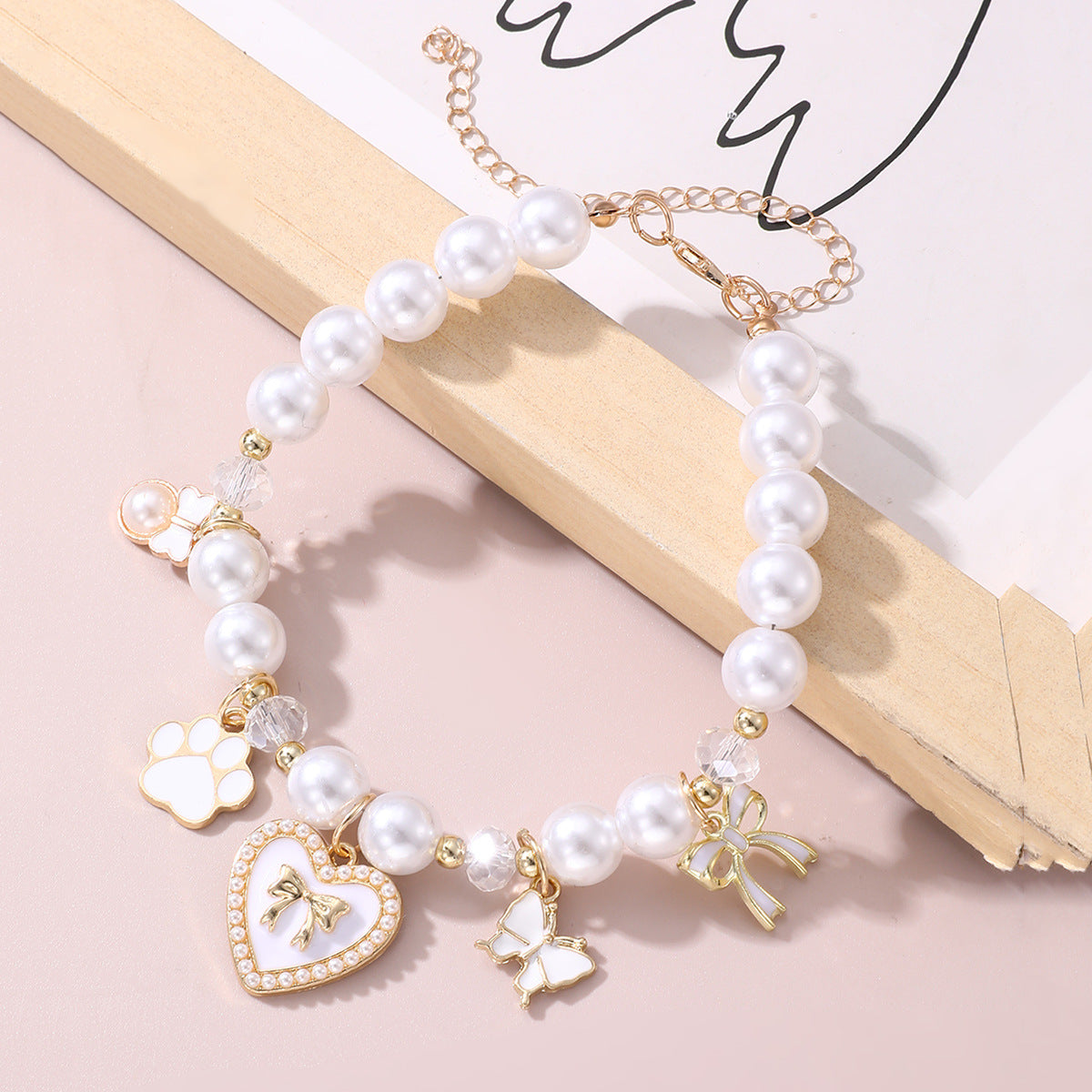 Cartoon Pattern Pendant Necklace Pet