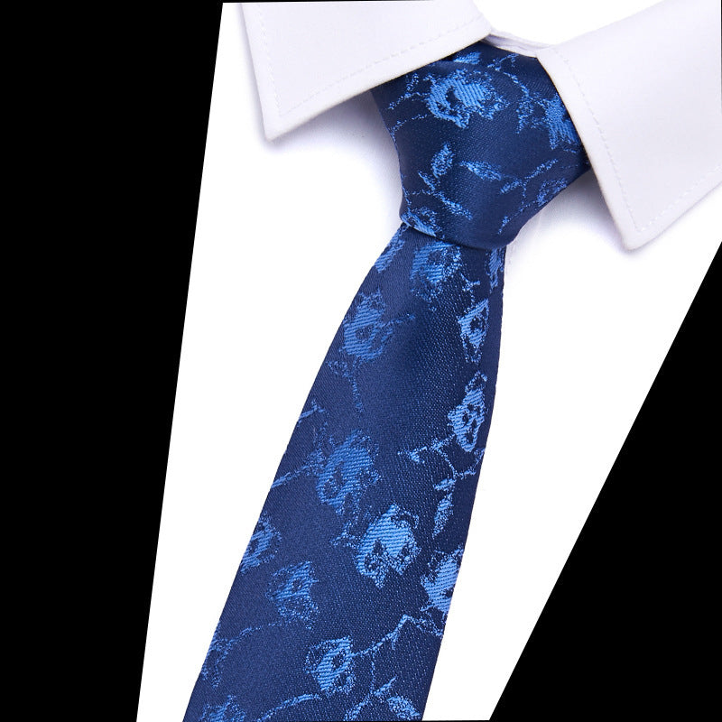 Men's Business Tie Wear Professional Suit Polyester Yarn
