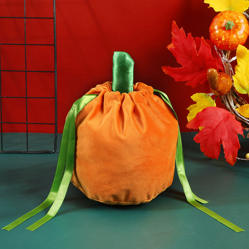 Halloween Decoration Candy Pumpkin Bag