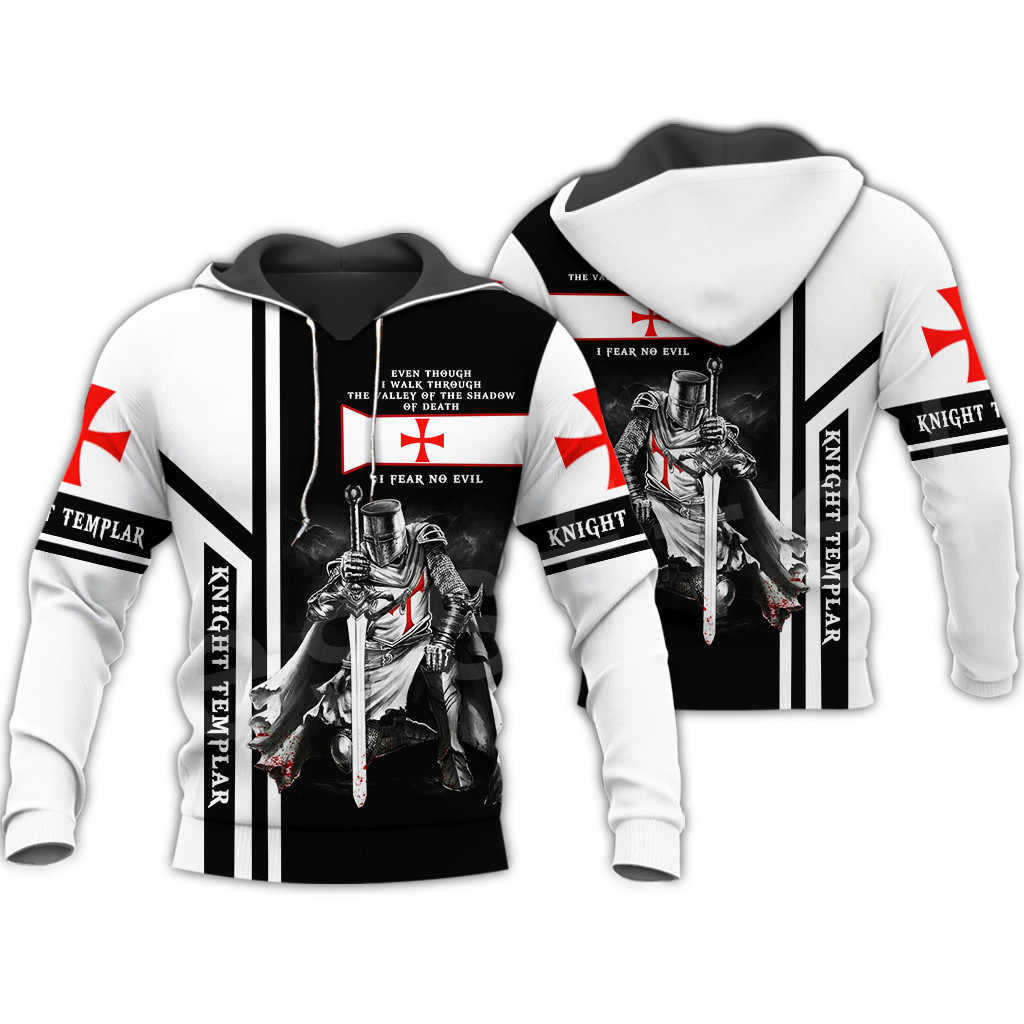 New Templar 3D Digital Print Hoodie Cartoon Sweatshirt
