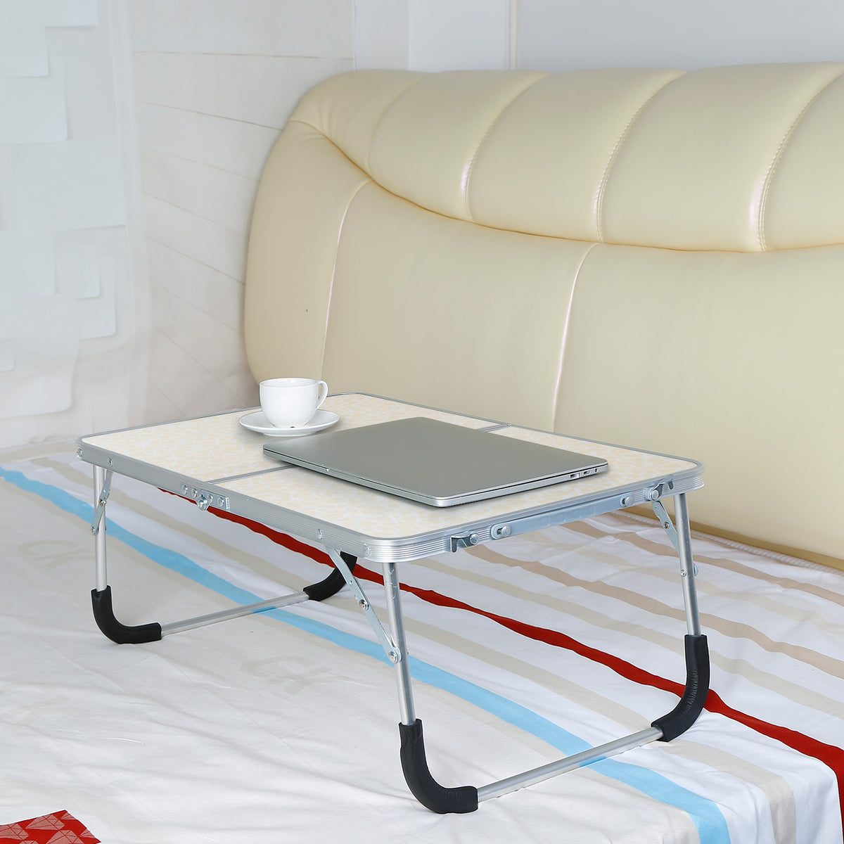 1Pc Foldable Laptop Table Notebook Bed Desk Breakfast Reading Writing Lap Tray For Sofa Couch Floor Dormitory