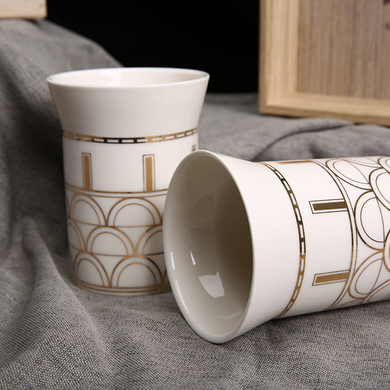 Ceramic Five-Piece Bathroom Toilet Set