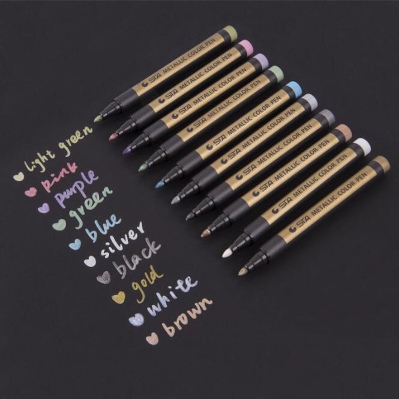 Color Water-Based Paint Metal Marker