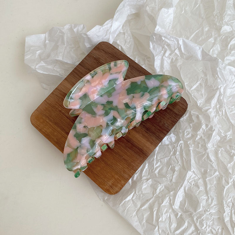 Acetic Acid Simple Hair Clip Back Of The Head