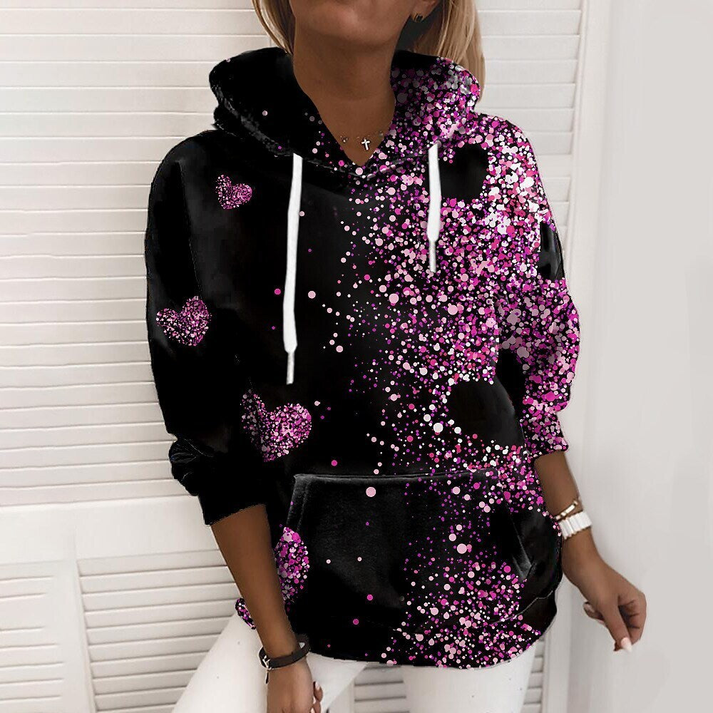 New Comfort Loose Casual Hooded Sweater