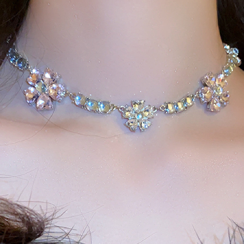 Fashion Light Luxury Flower Necklace