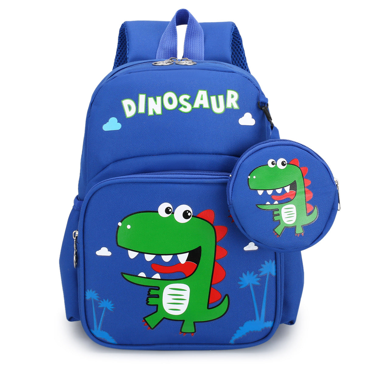 Cute Cartoon Children's Spine Protection With Coin Purse Children's Printed Schoolbag