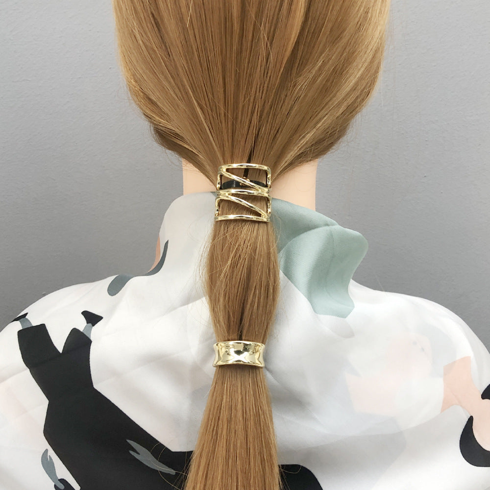 European And American U-Clips Ponytail Hair Plug Vintage Headwear