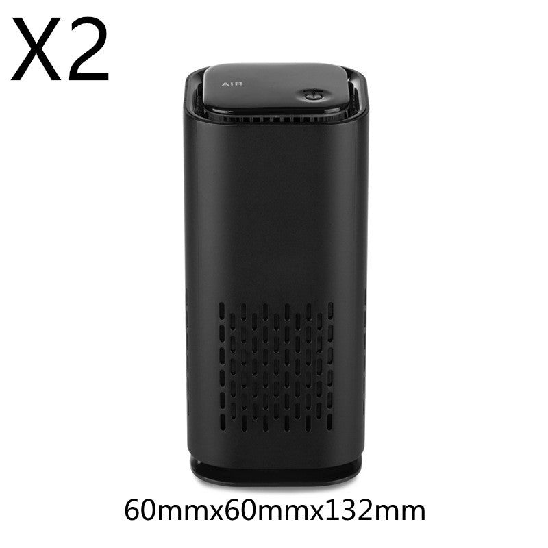 Spring New Arrival Mini Portable Car Air Purifiers with USB Cable Charging home Office HEPA Filter Car Air Purifier