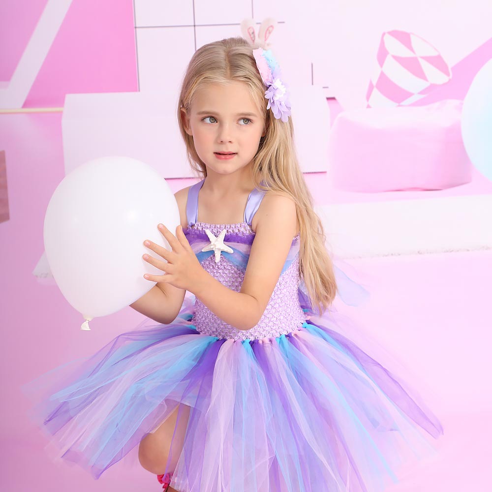 Mermaid Princess Dress Dance Costume