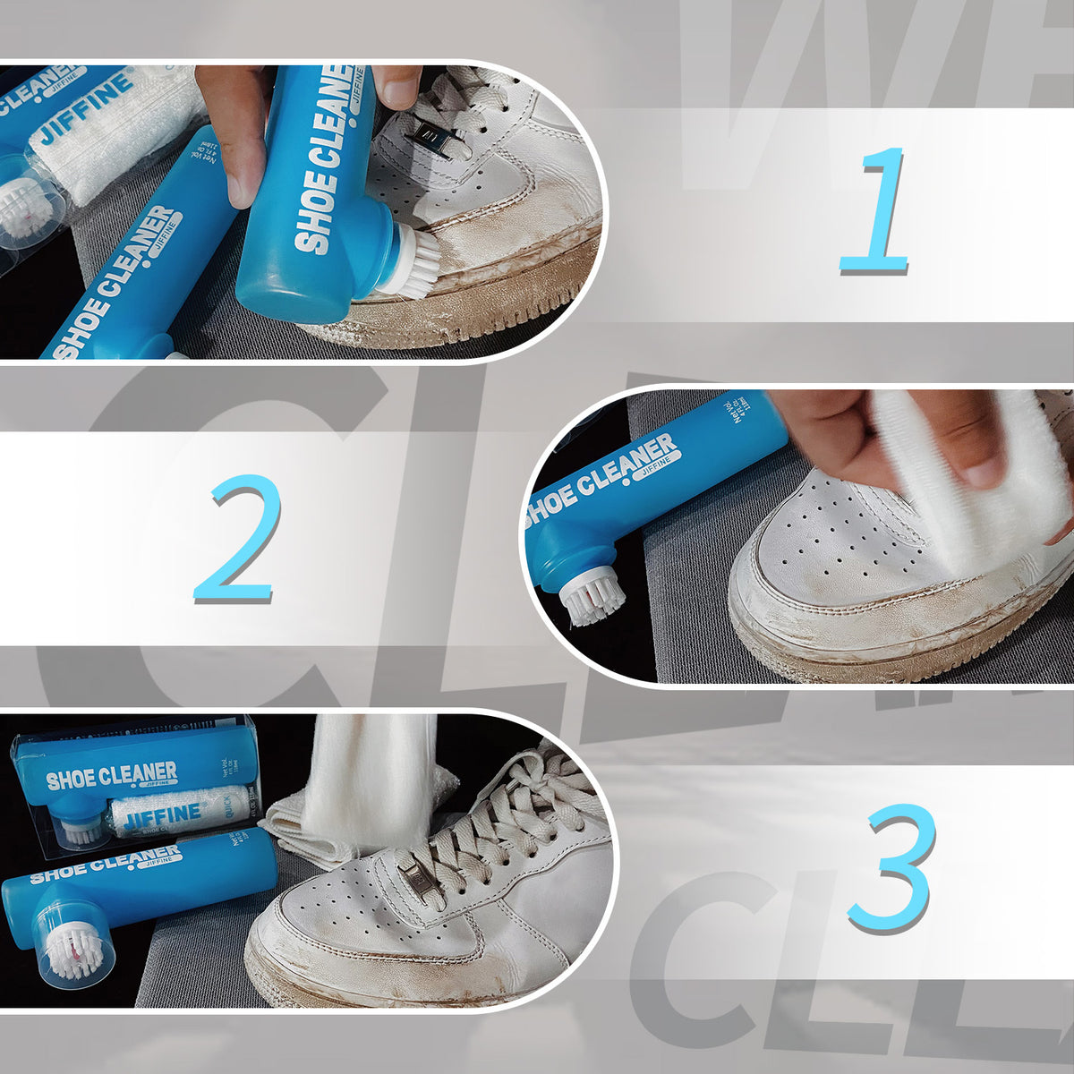 JIFFINE Sneaker Cleaner