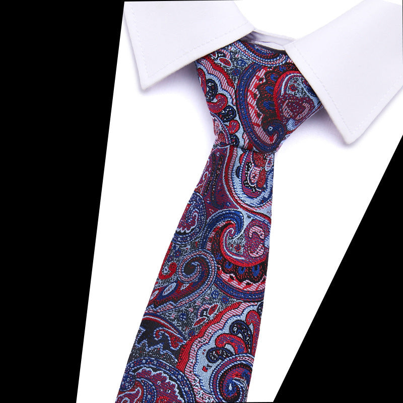 Men's Business Tie Wear Professional Suit Polyester Yarn