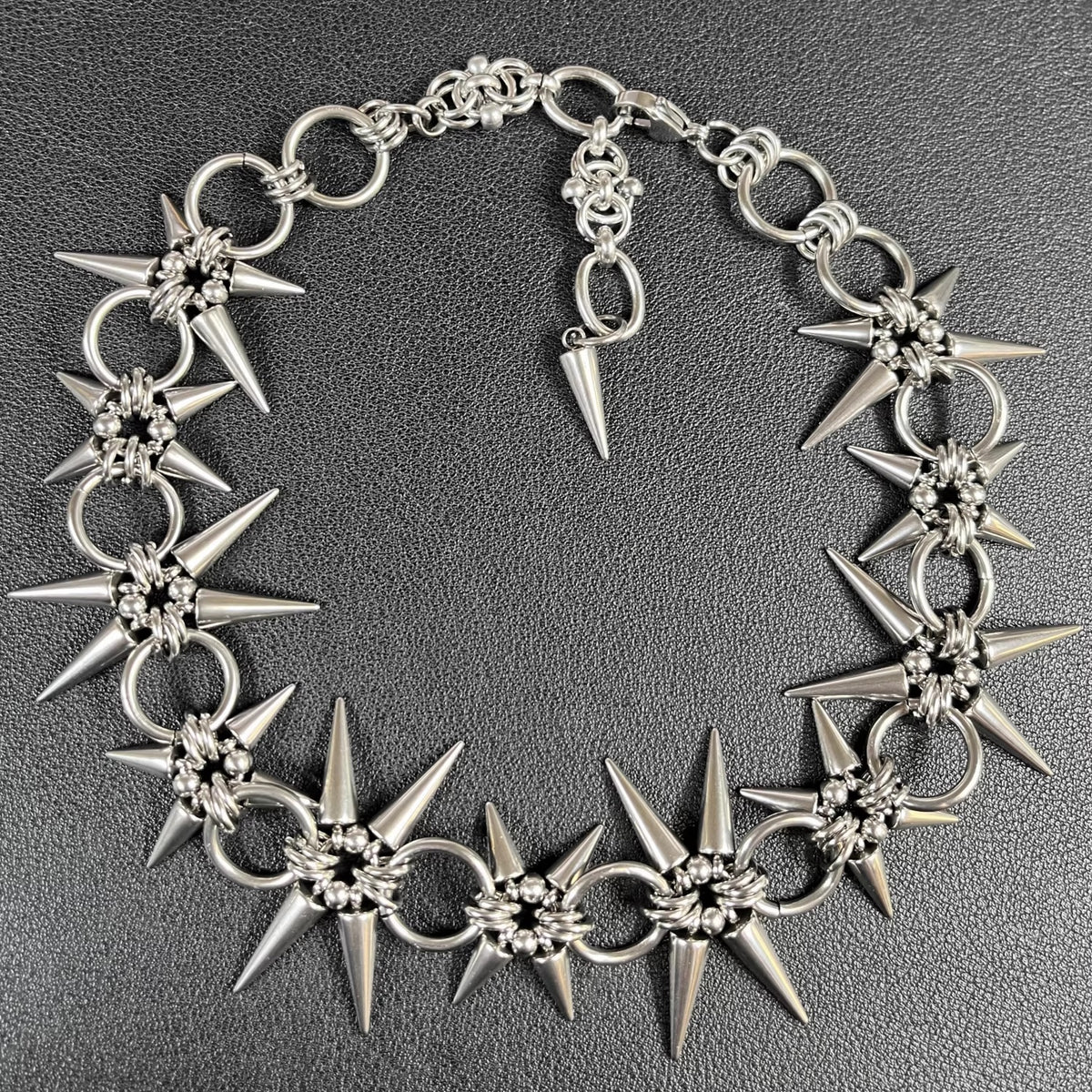 Niche Punk Heavy-Duty Bracelet And Necklace