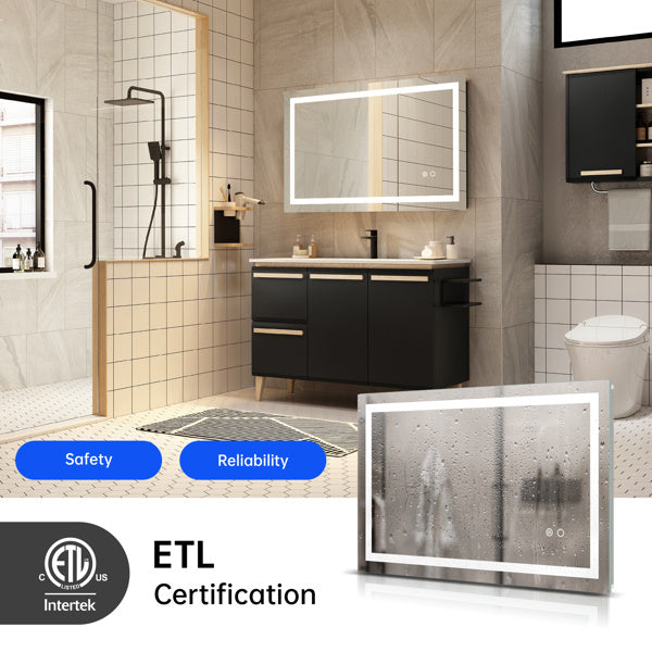 LED Lighting Bathroom Wall Mounted Mirror