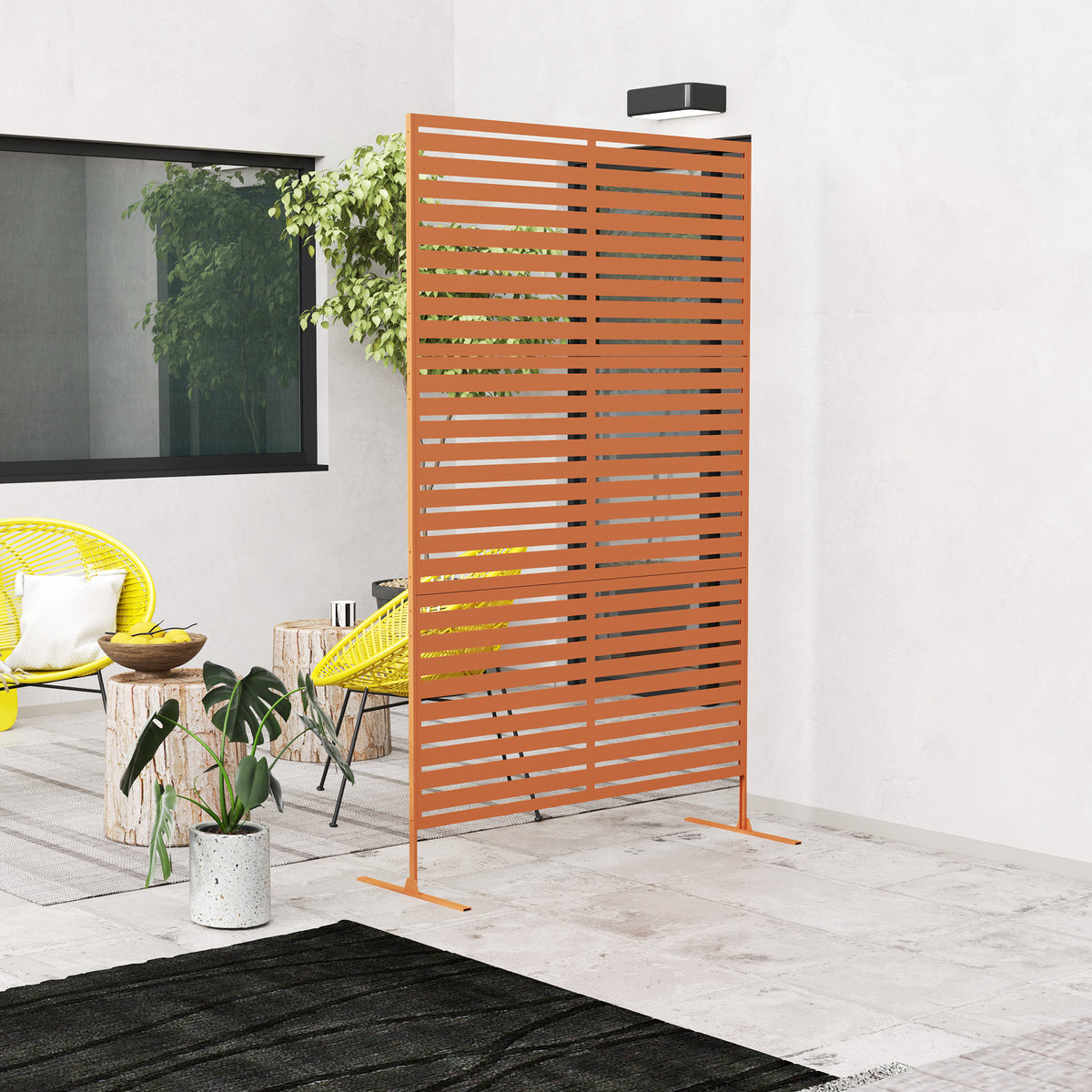 Decorative Privacy Fence Screen
