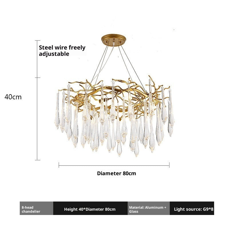 Modern Light Luxury Living Room Chandelier