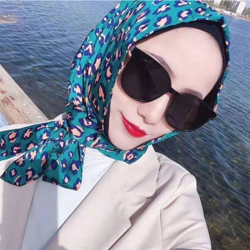 Silk Satin Streamer Sun Protection Hat