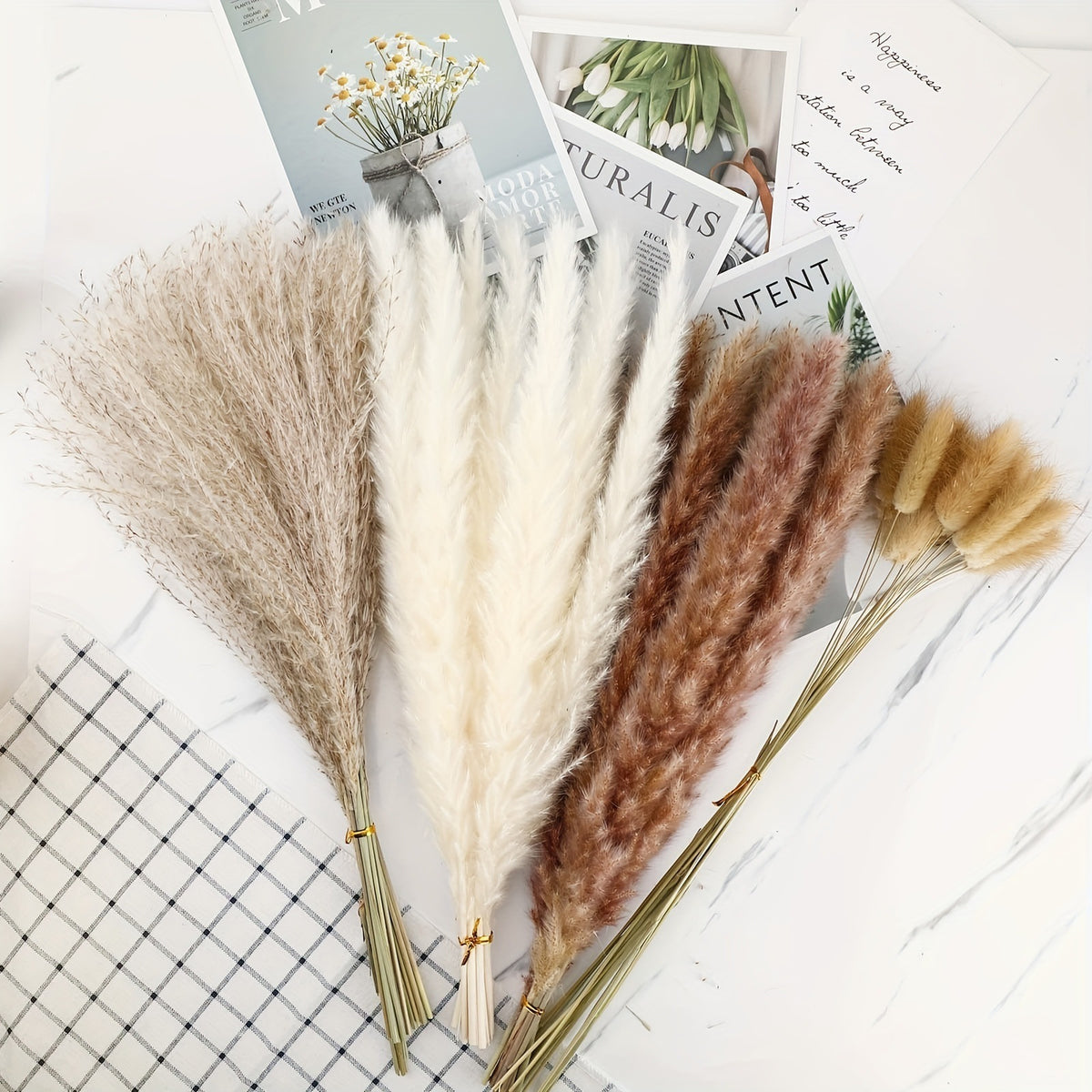 Dried Grass Flower Bouquet Customization Preserved Flower Bouquet