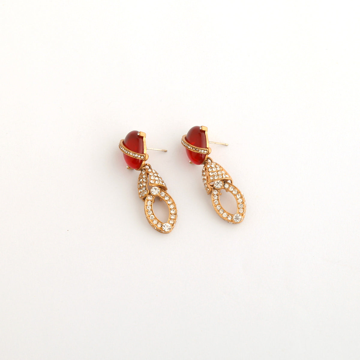 Ladies' Light Luxury High-End Tassel Earring Jewelry Set