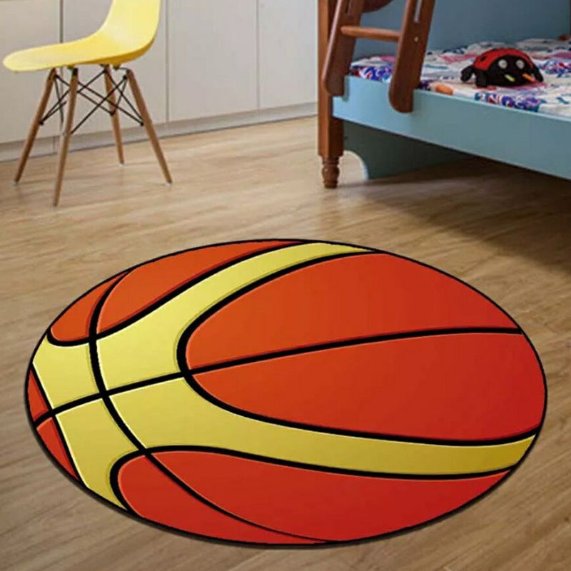3D Super Soft Cartoon Round Rug Living Room Yoga Mat