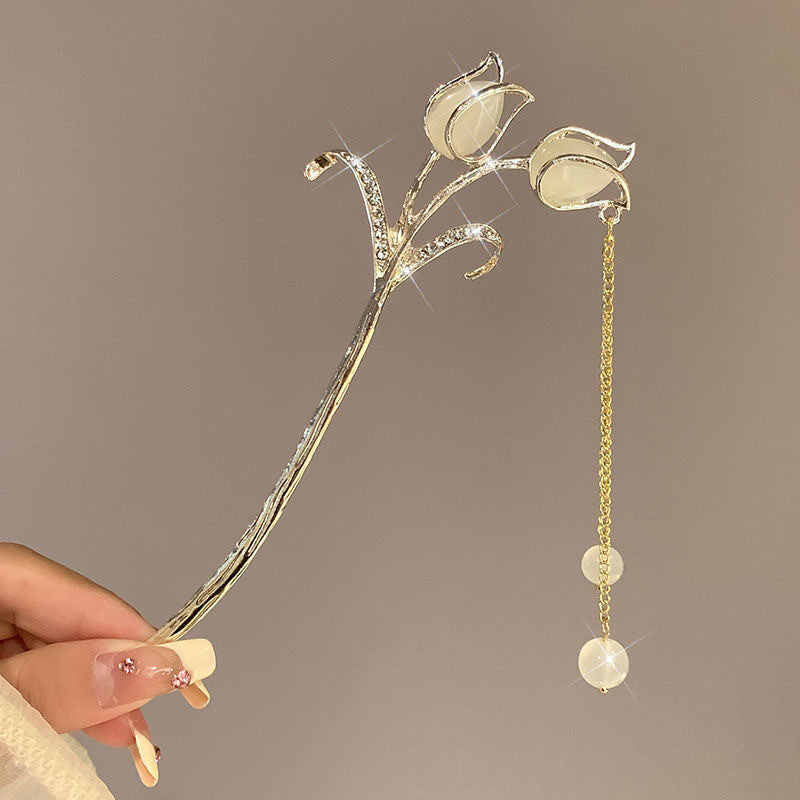 Chinese Style Ancient Style Tassel Hairpin