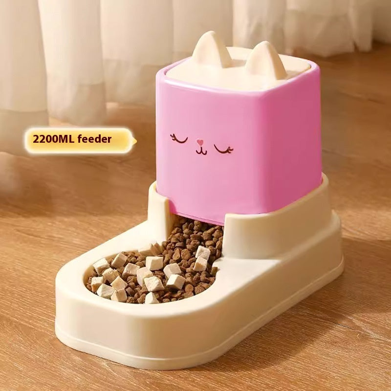 Water Dispenser Cat Food Automatic Feeder