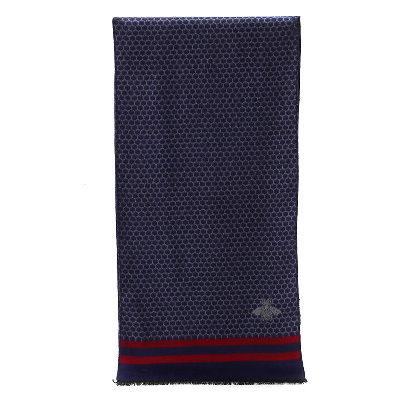 Fashion Luxury Cotton Mens Shawl