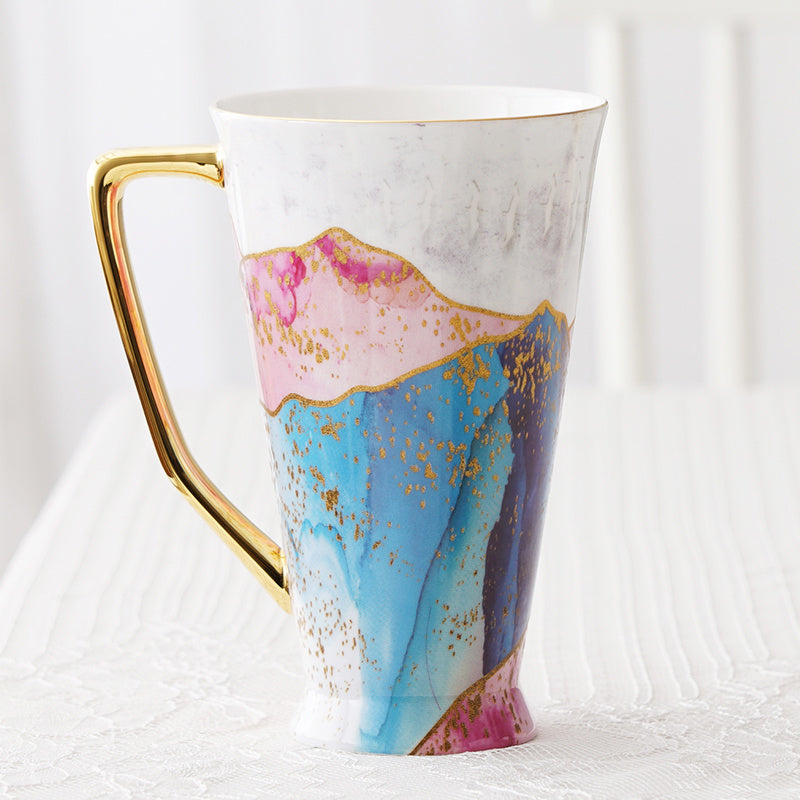 Bone China Mug Water Cup Large Capacity