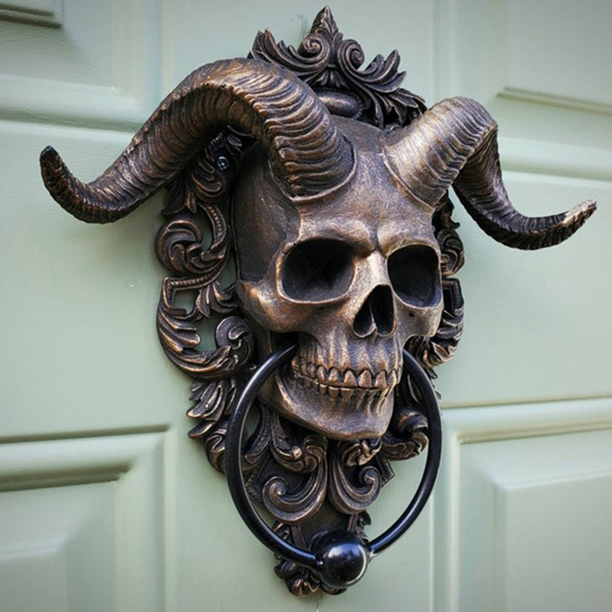 Resin Decorations ''Skull Sheep Head Wall Decoration Resin Crafts