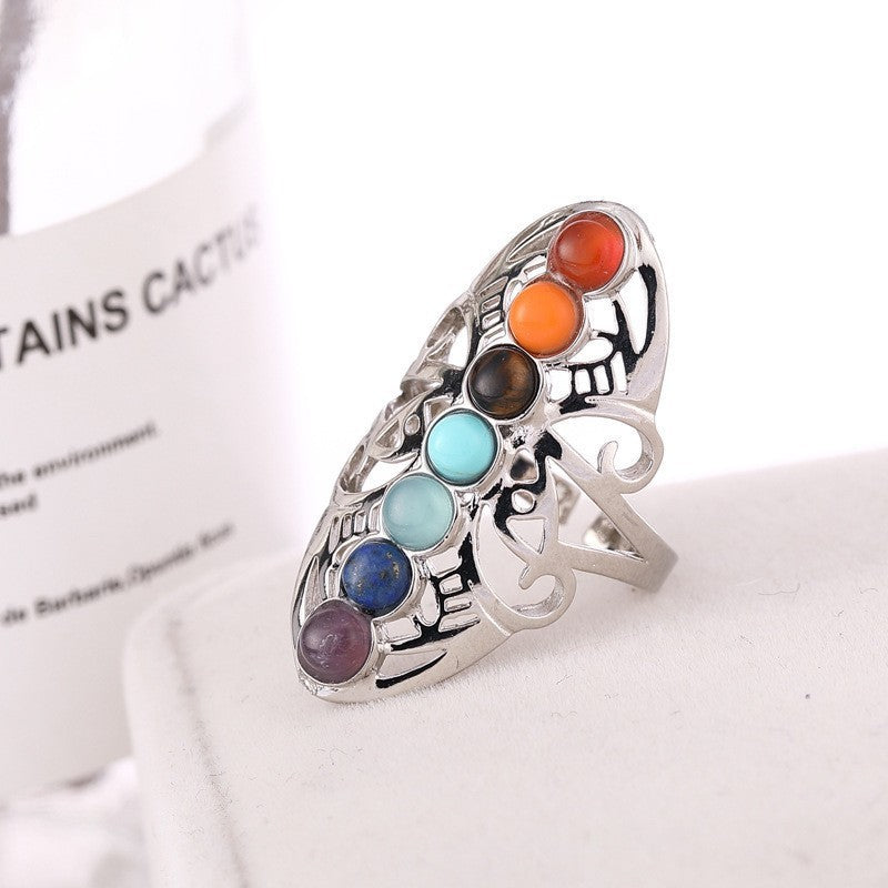 Domineering Pattern KIRIN Carved Pattern Men's Ring