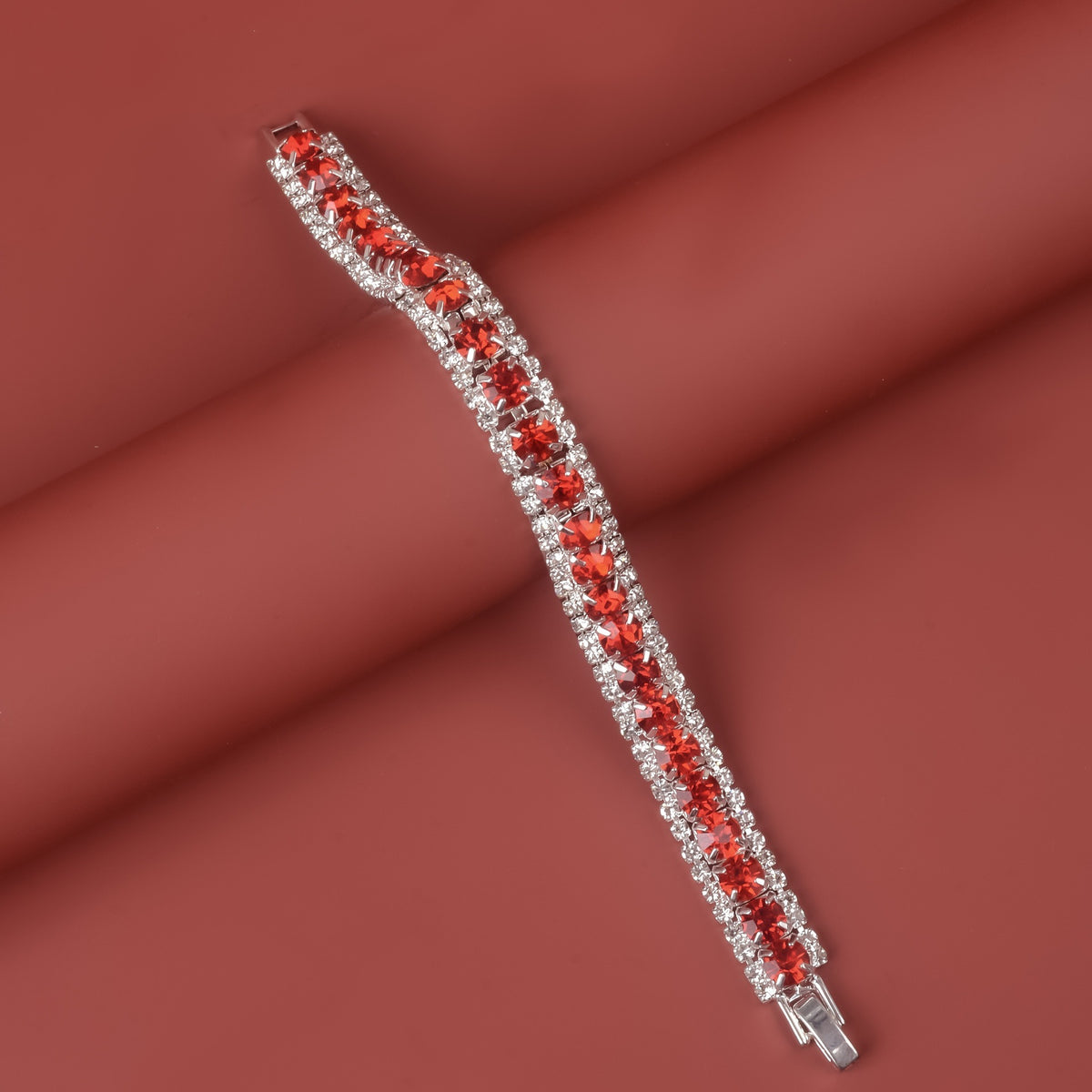 Popular Ornament Roman Rhinestone Bracelet