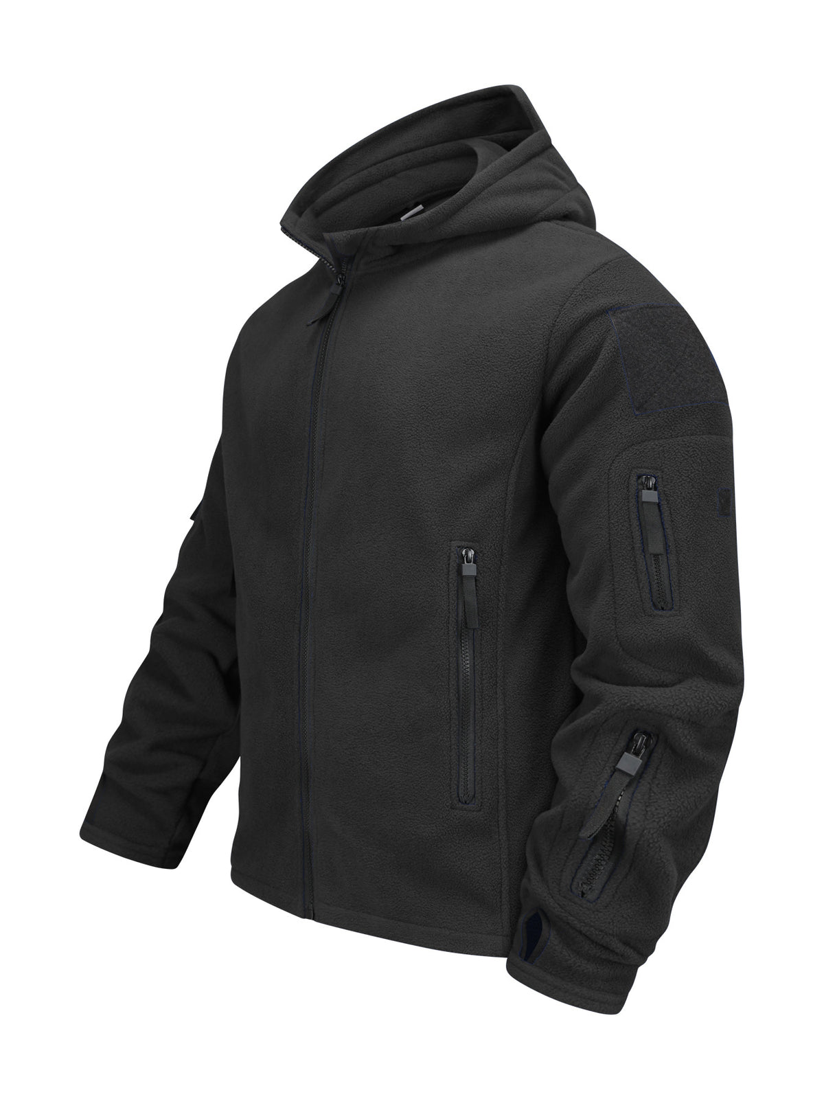 Men's Outdoor Keep Warm Fleece Cold-Proof Shell Jacket