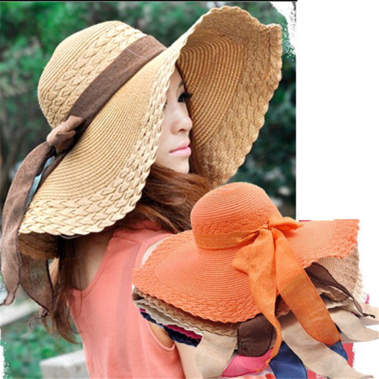 Women's Summer Sun-Proof UV-proof Straw Hat