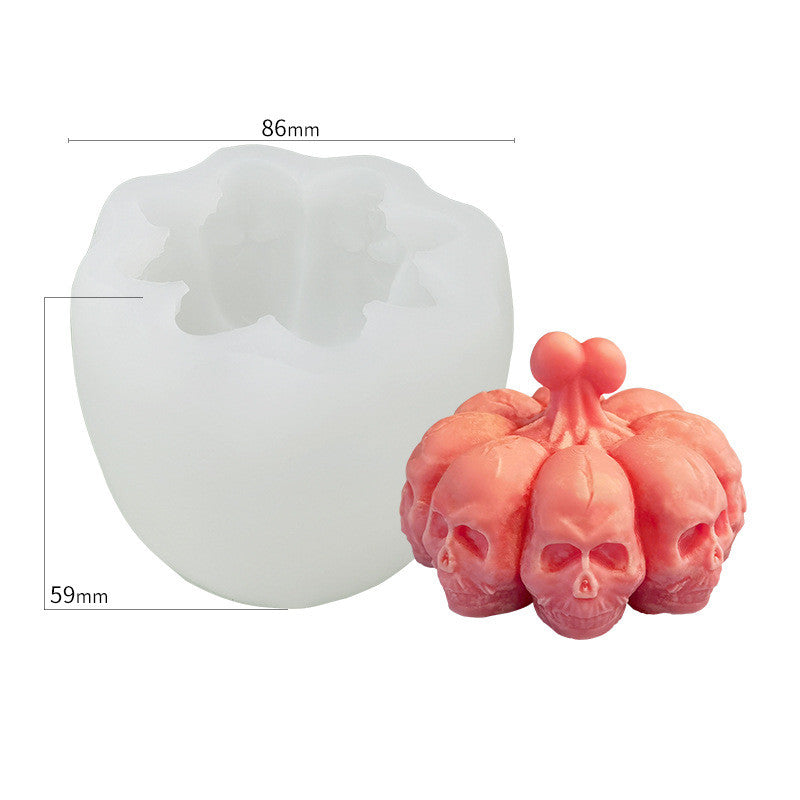 Ghost Groom Halloween Scented Candle Silicone Mold