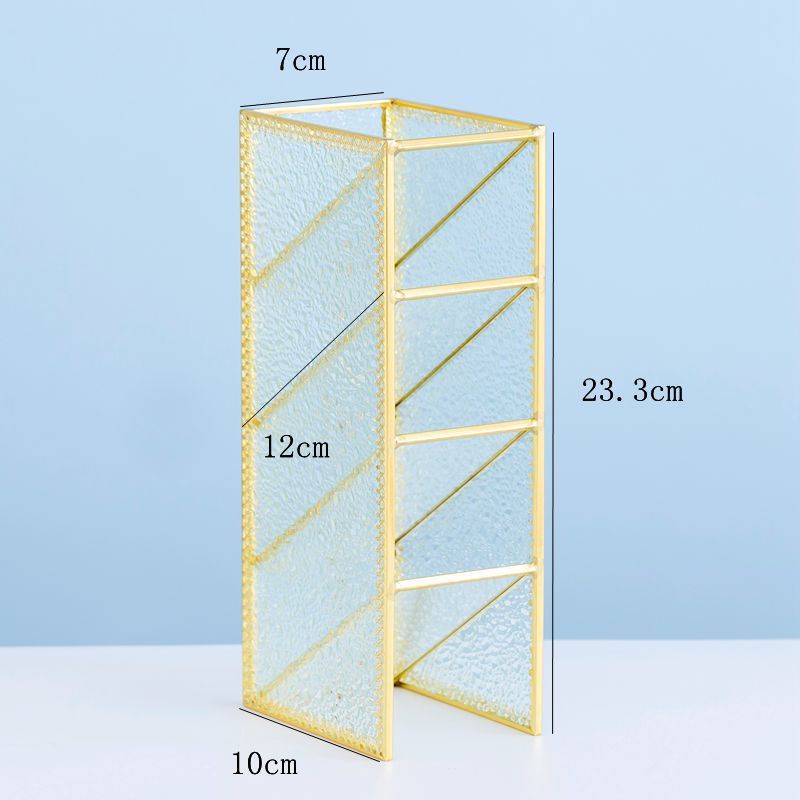 Storage Barrel Inclined Insertion Eyebrow Pencil Shelf