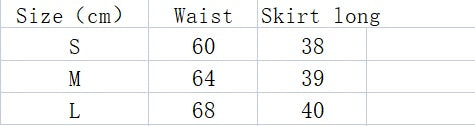 Women's Fashion Small Velvet Skirt
