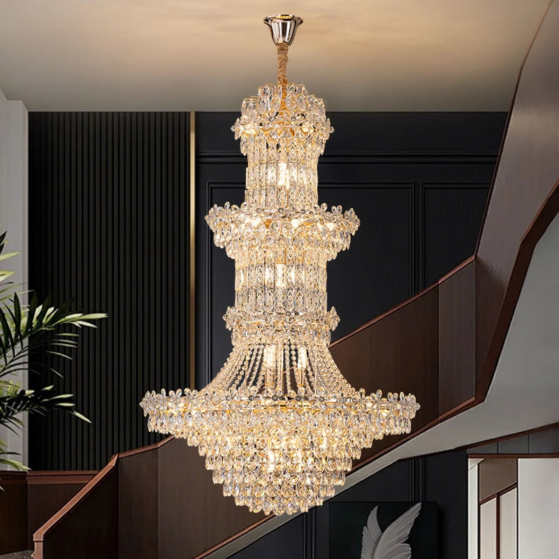 Modern Duplex Living Room Chandelier