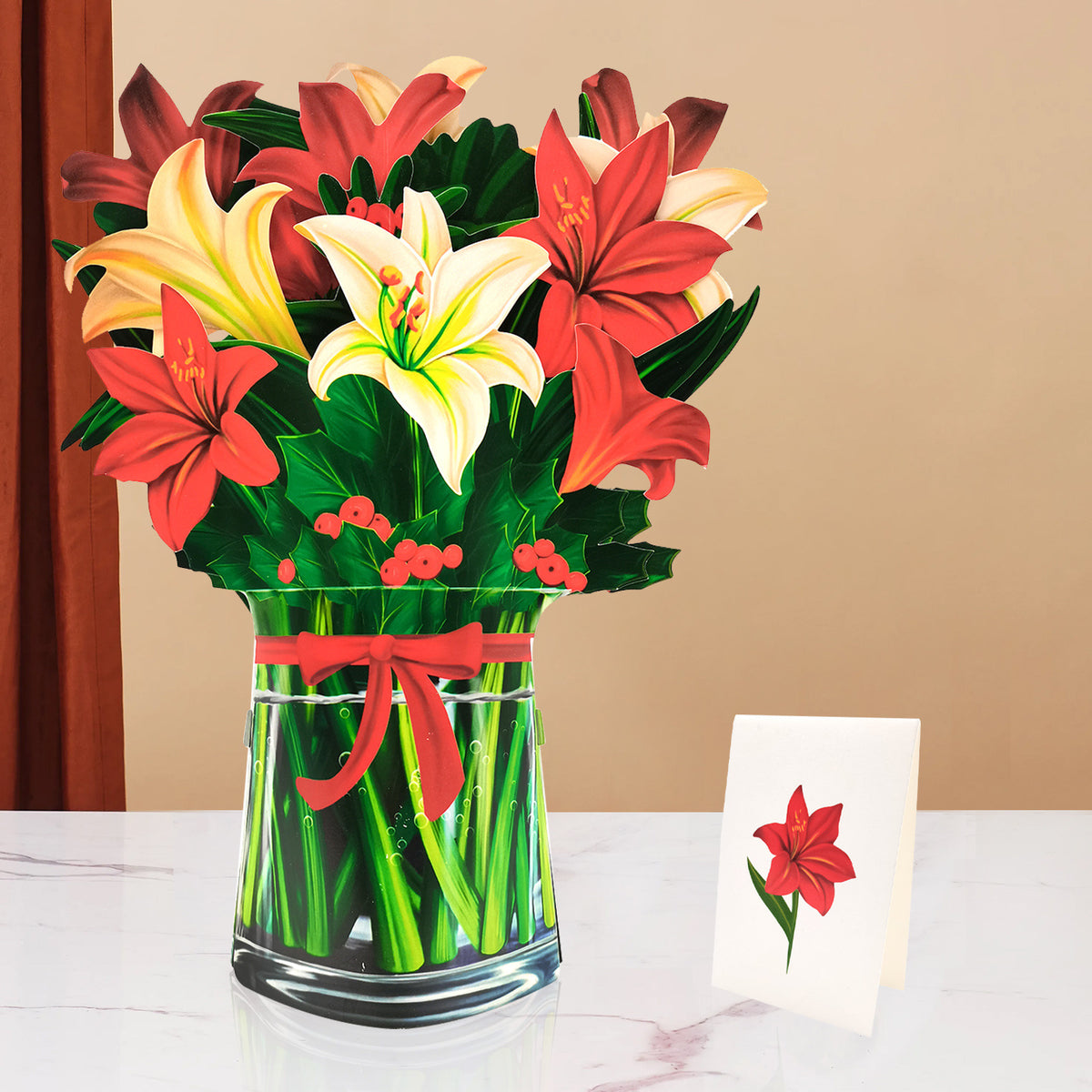3D Three-Dimensional Flower Bridal Bouquet Teacher's Day Paper Carving Crafts