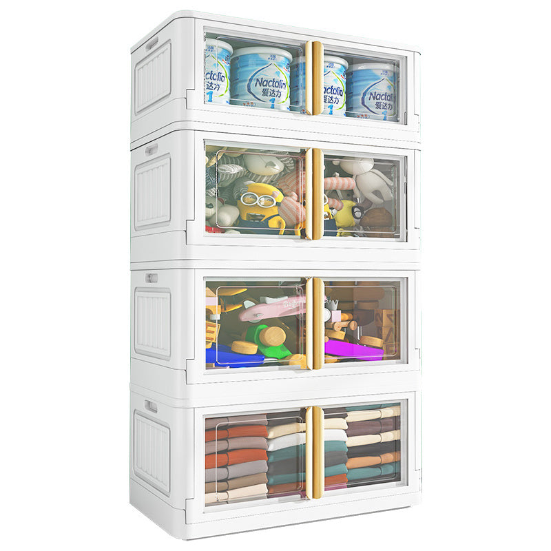 Toy Snack Transparent Folding Storage Box