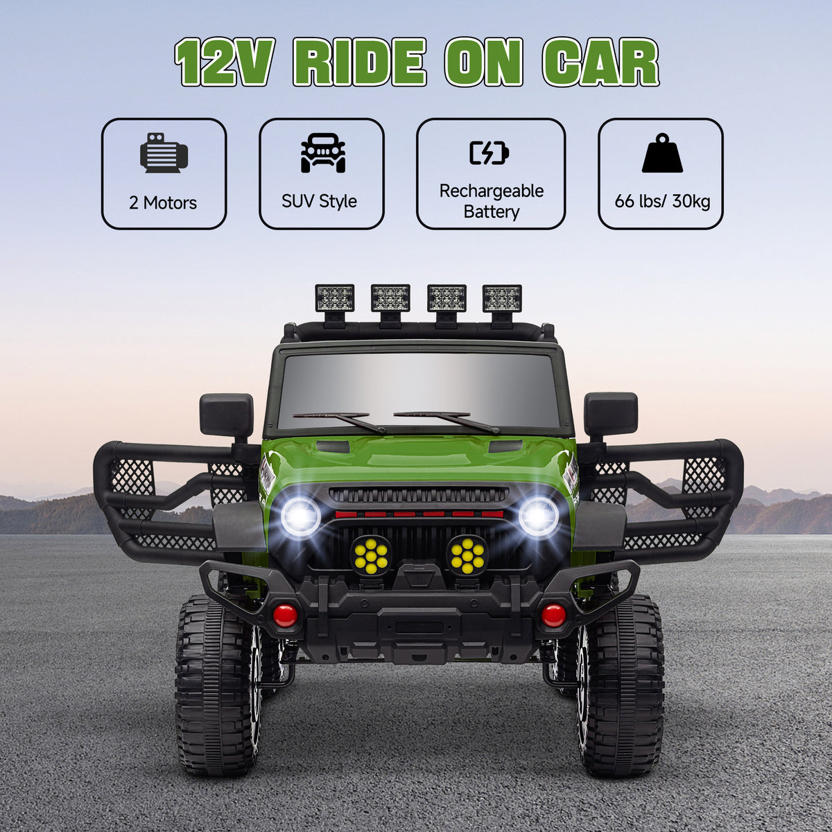 12V Battery Powered Ride on Car