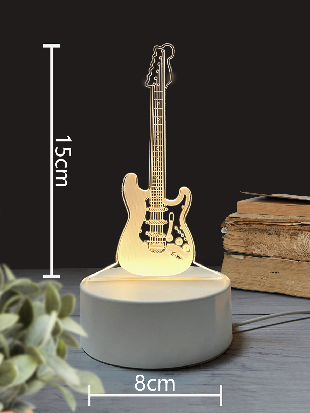 3Dd Small Night Lamp LED Light USB Light Luminous Ambience Light Bedroom