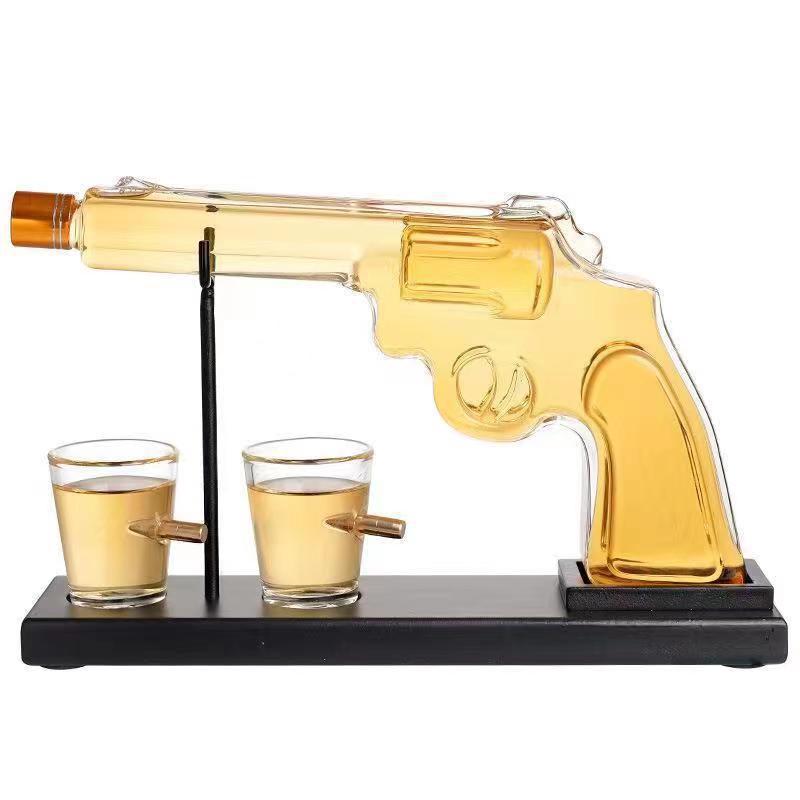 Borosilicate Glass Red Wine Travel Bottles Whiskey Wine Decanter