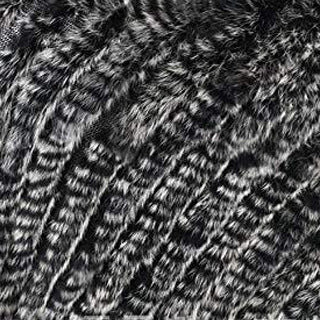 Rabbit Fur Woven Fur Triangle Shawl