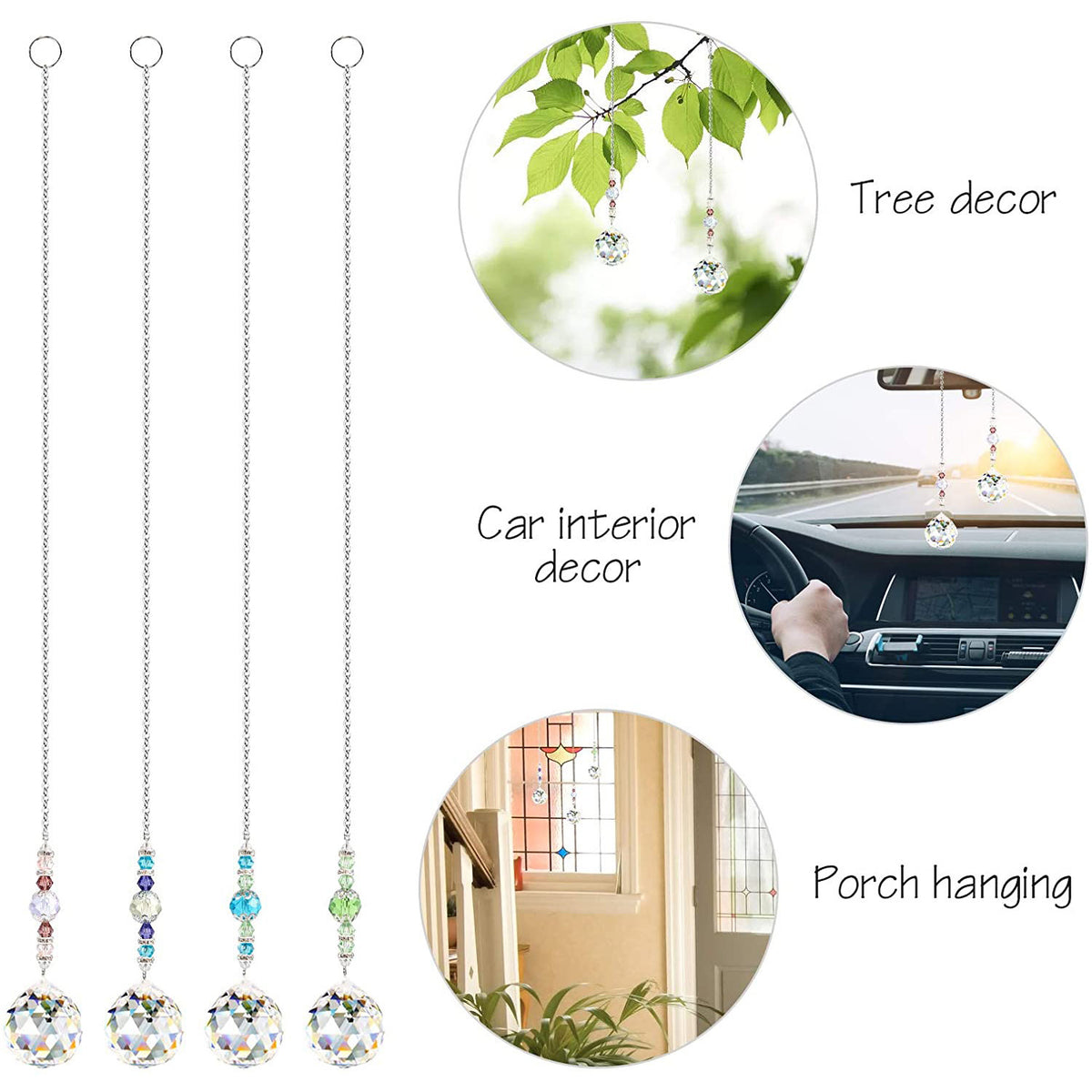 Crystal Sun Catcher Lamp Pendant Prism