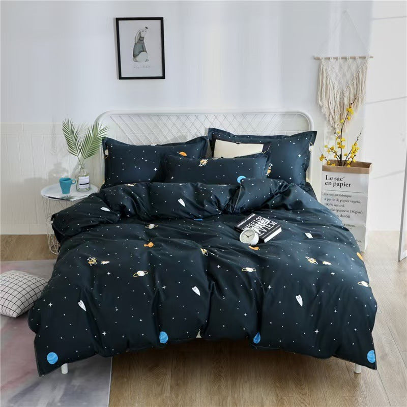 Bedding Pillowcase-Piece Quilt Cover Bed Four Piece Set