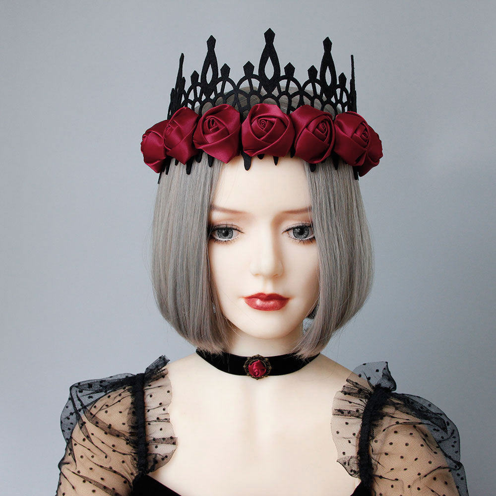 Witch Witch Halloween Supplies Baroque King Crown