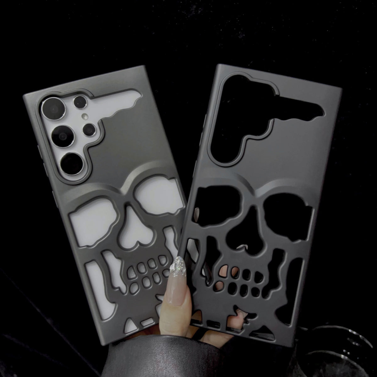 Hollow Skeleton Anti Drop And Heat Dissipation Phone Case